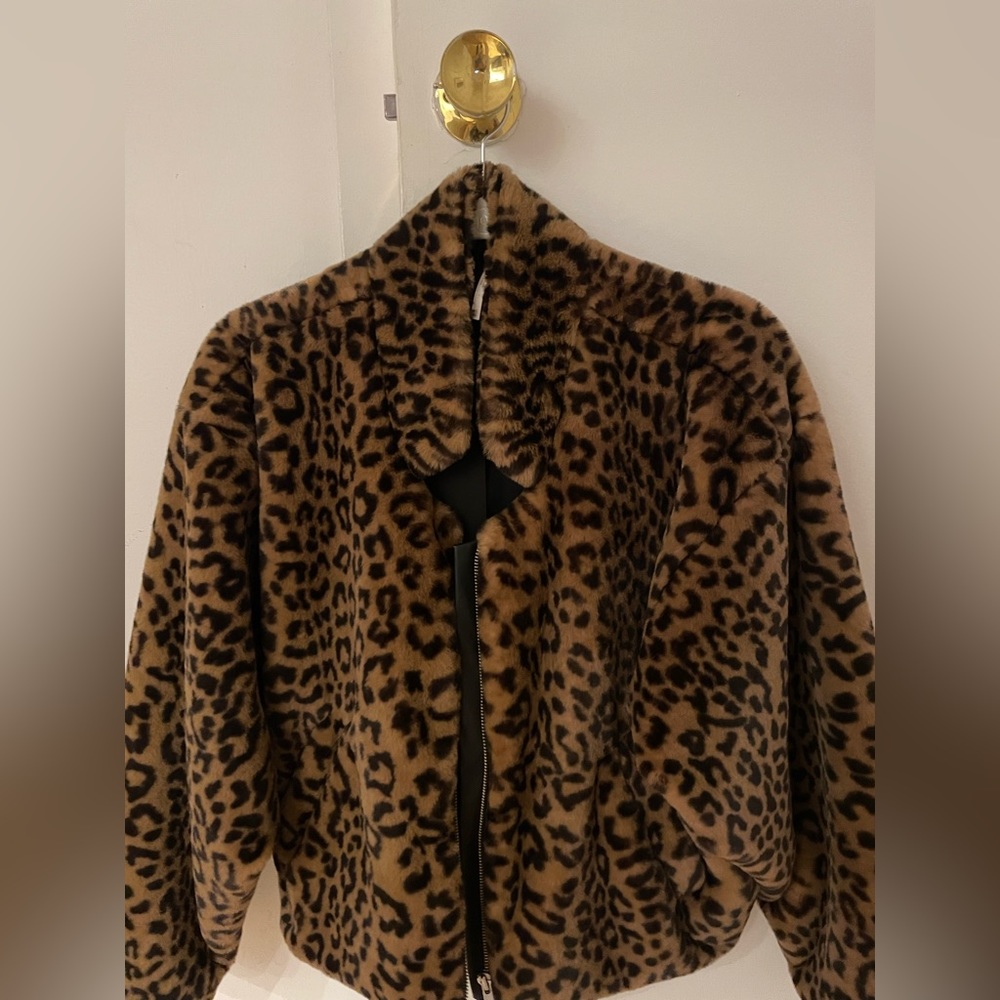 Free People Cheetah Jacket